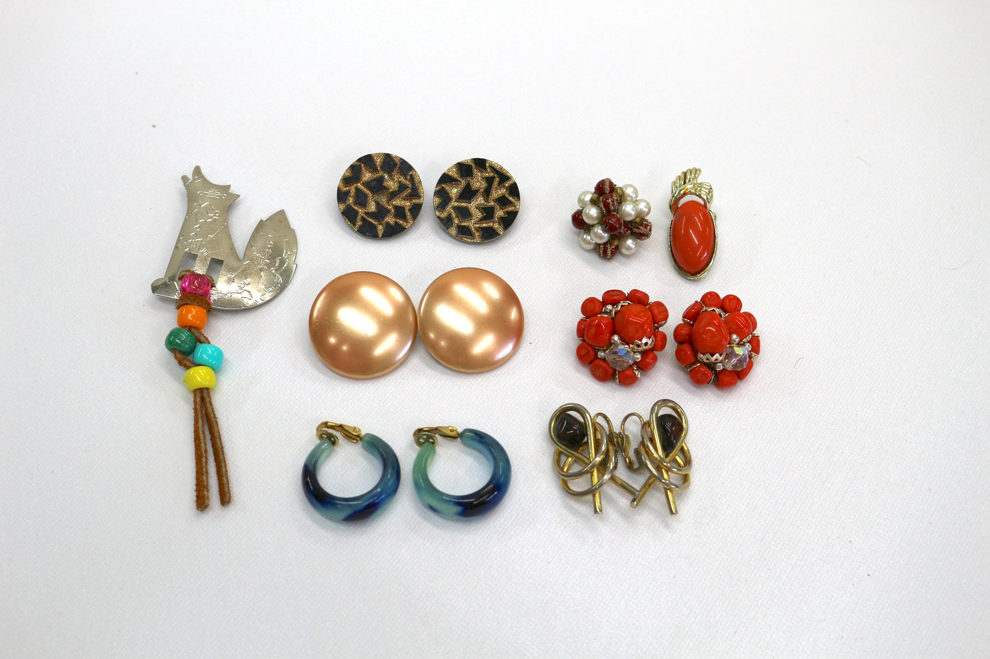 Bundle of Clip-On Earrings – Vintage & Stylish Mix