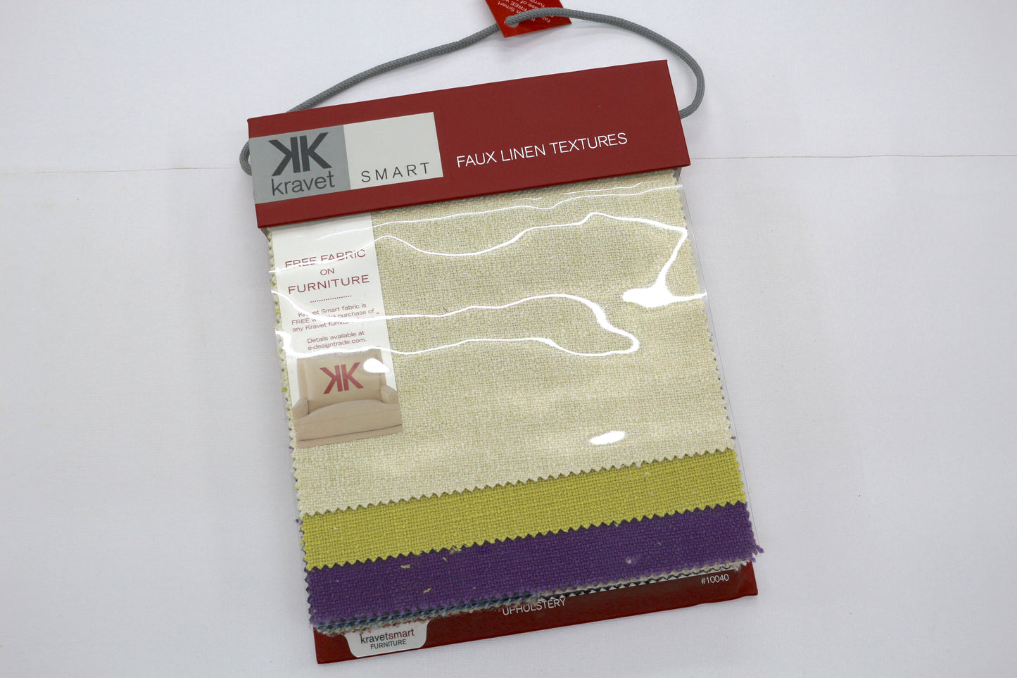 Showroom Sample Book – Faux Linen Upholstery Textures