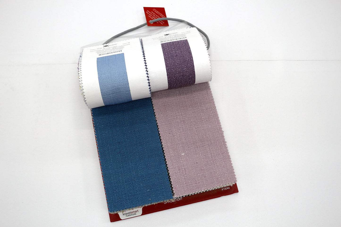 Showroom Sample Book – Faux Linen Upholstery Textures