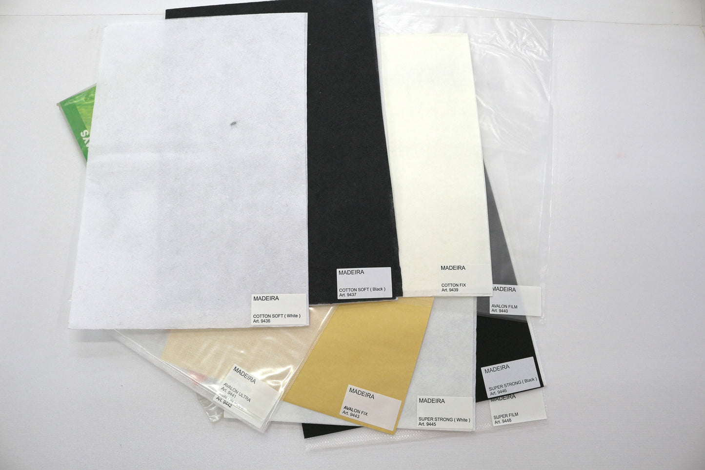 Madeira Starter Set – Machine Embroidery Stabilizers