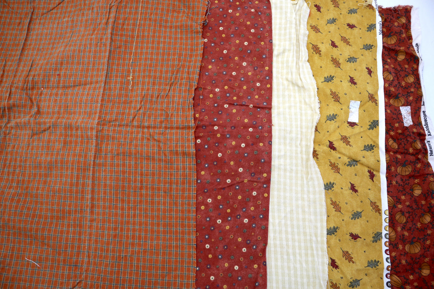 "Pumpkin Spice & Everything Nice" Fat Quarter Bundle – Cotton & Flannel Mix