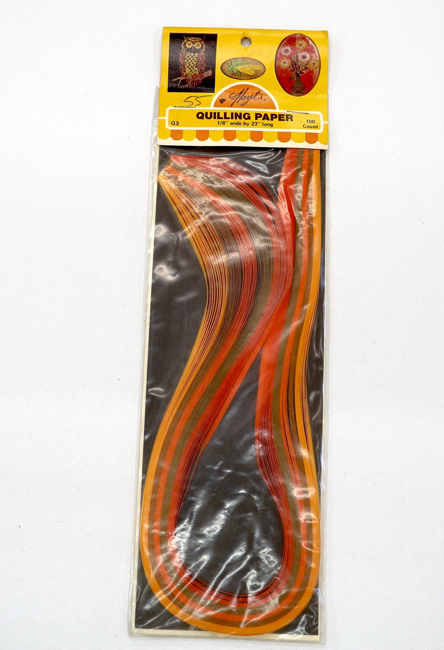 Quilling Paper – Autumn Tones, 1/8" x 23" Strips