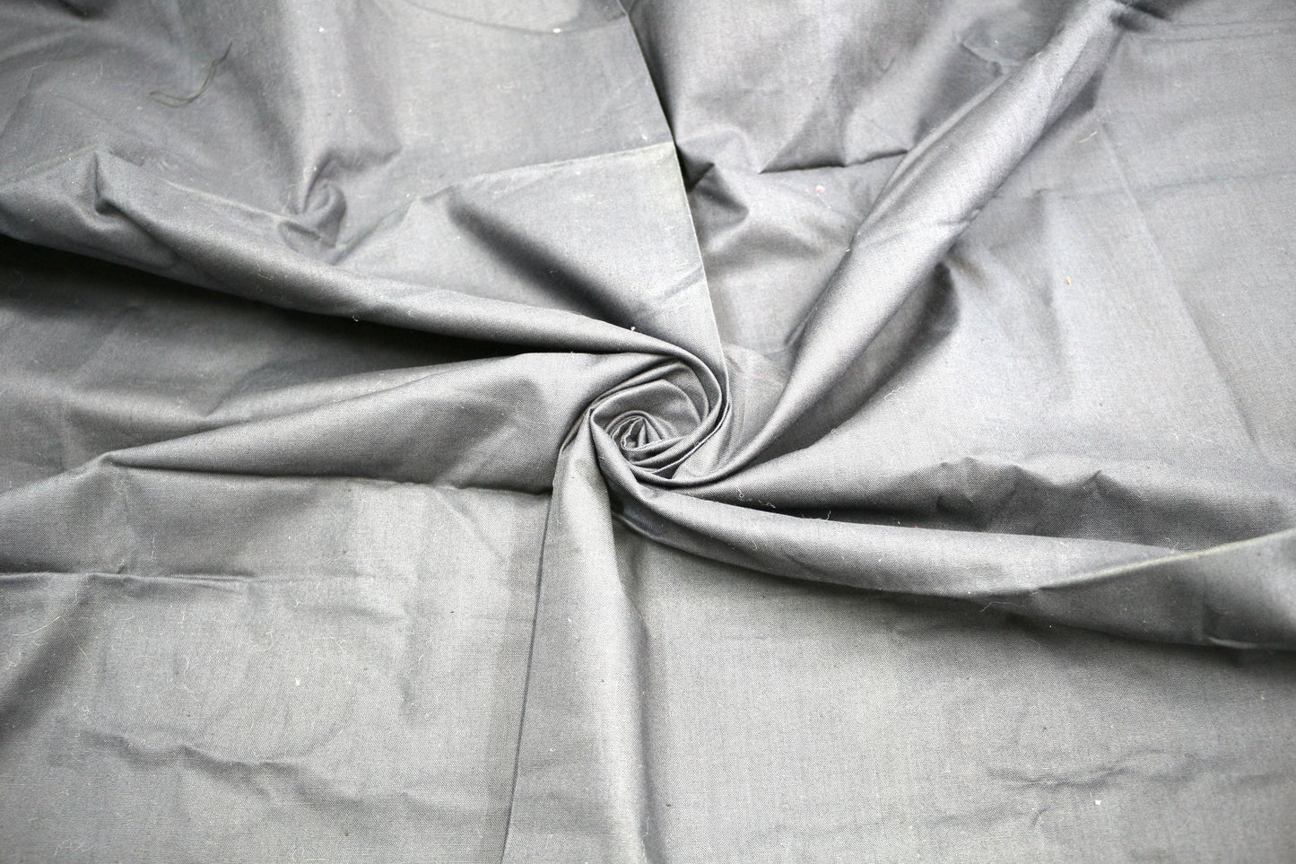 Black Linen Blend Fabric – 42" x 1.25 Yards