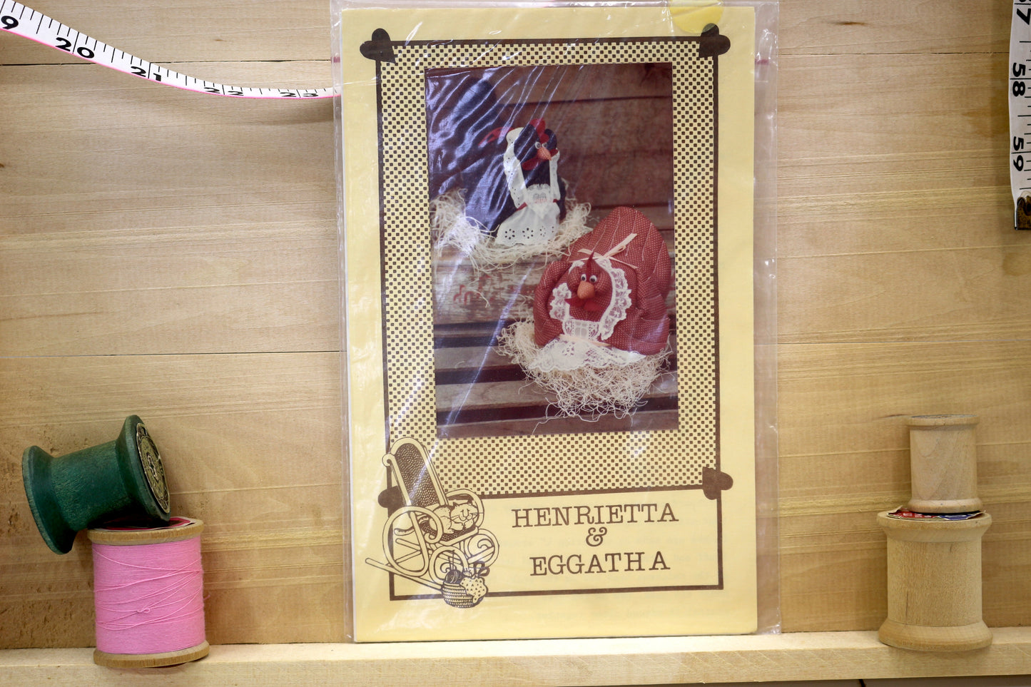 Henrietta & Eggatha Chicken Sewing Pattern