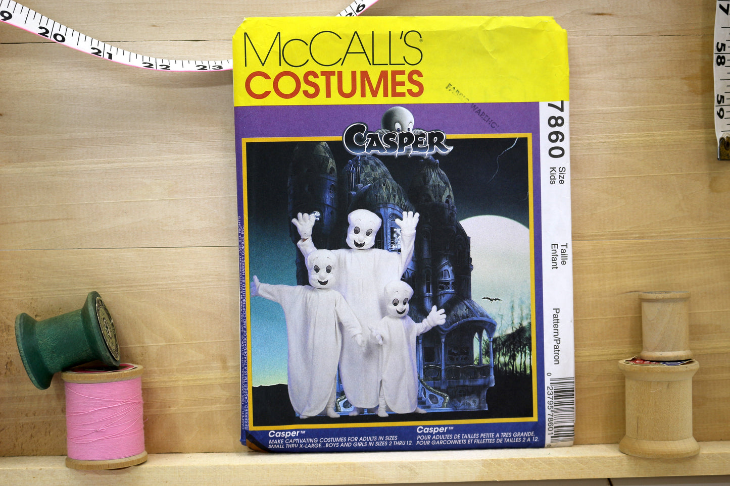 McCalls Casper Costume Sewing Pattern size Children - Adult