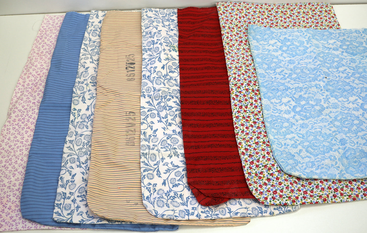 Bundle of Vintage Cotton Sacks – Set of 8