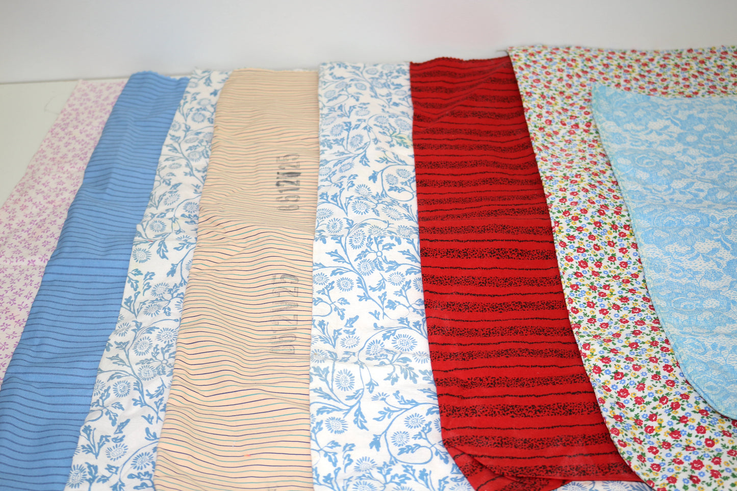 Bundle of Vintage Cotton Sacks – Set of 8