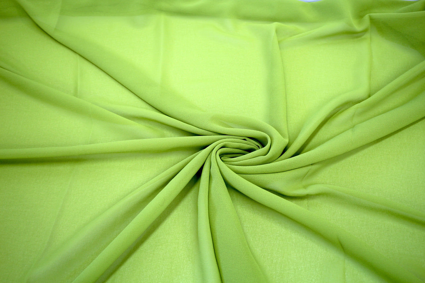 Sheer Rayon Lime Fabric – 44" x 1.5 Yards