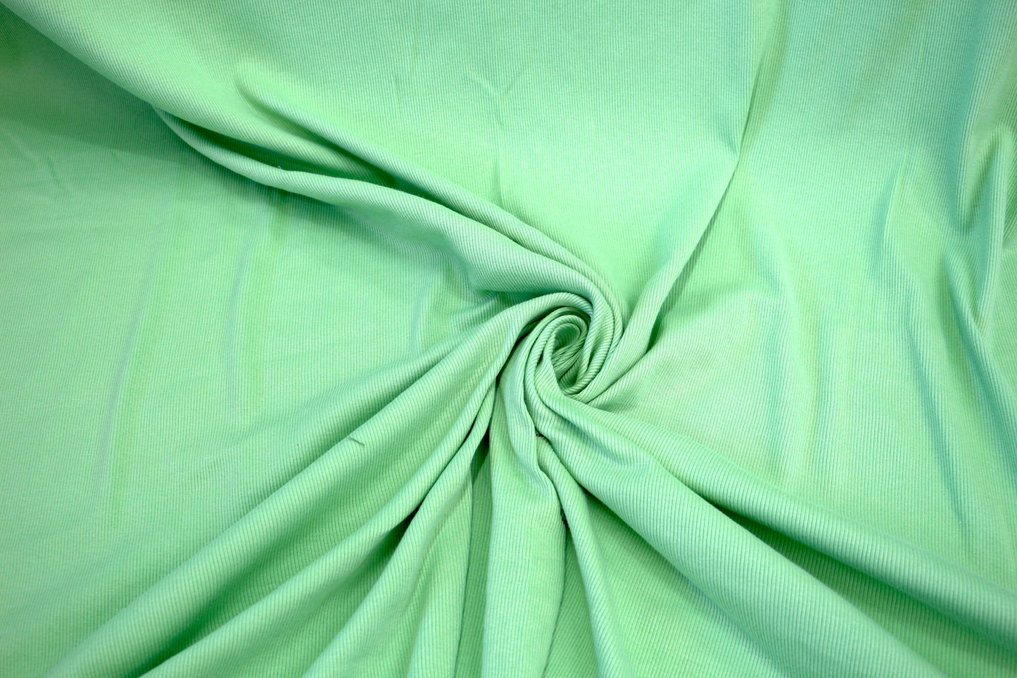 Mint Green Rib Knit Fabric – 36" Wide x 2.25 Yards