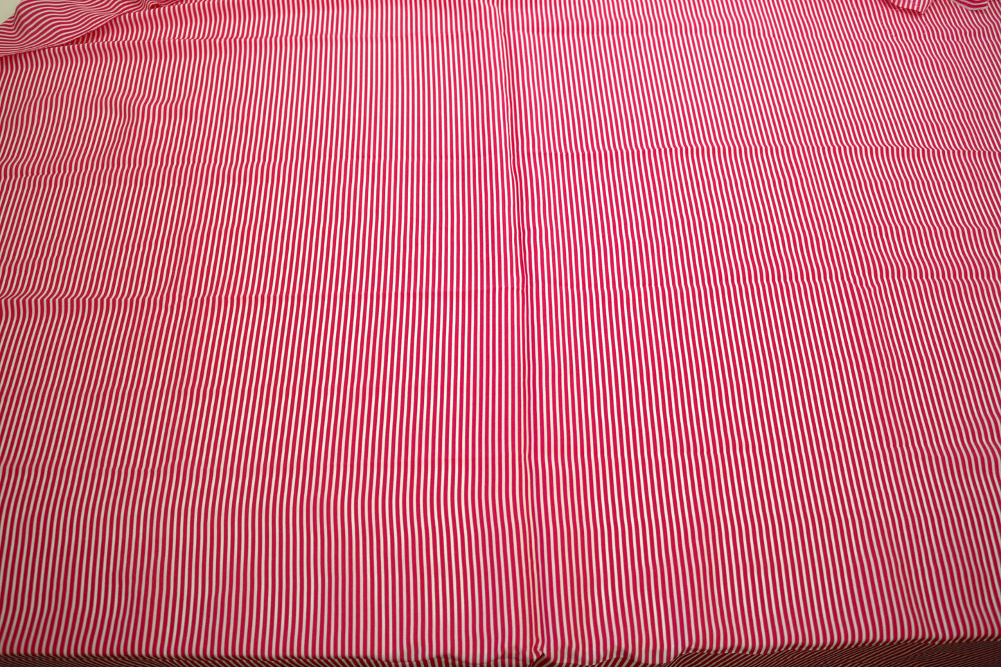 Pink Pinstripe Rayon Fabric – 45" x 1.25 Yards