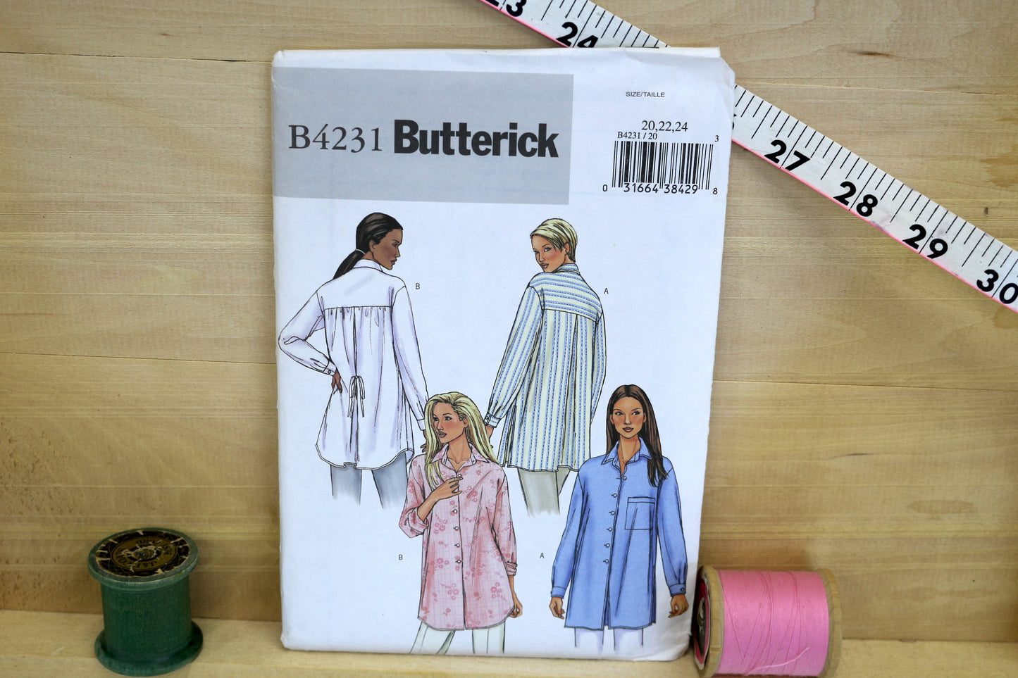 Butterick 4231 Misses' Shirt size 8-24