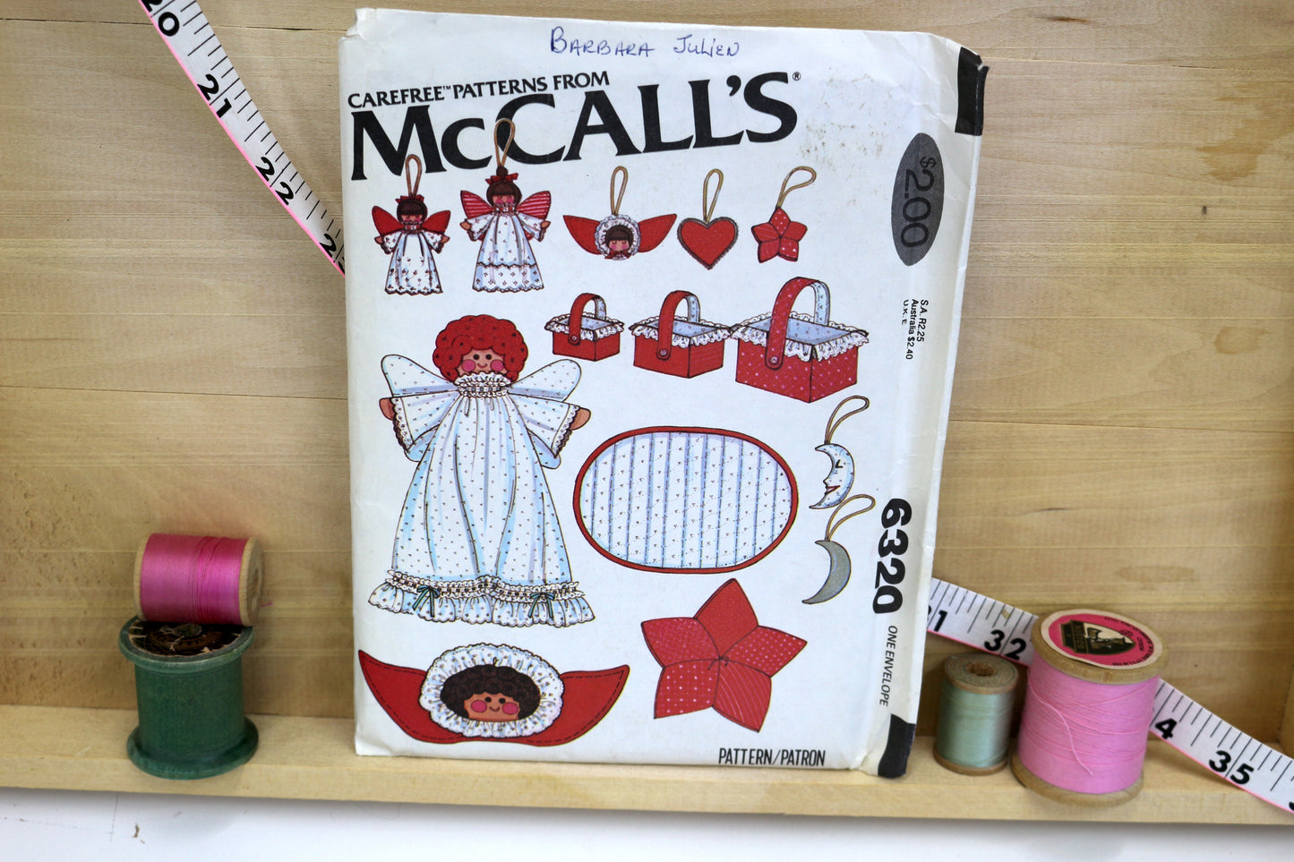McCall's 6320 Christmas Decorations Super Pack Sewing Patterns
