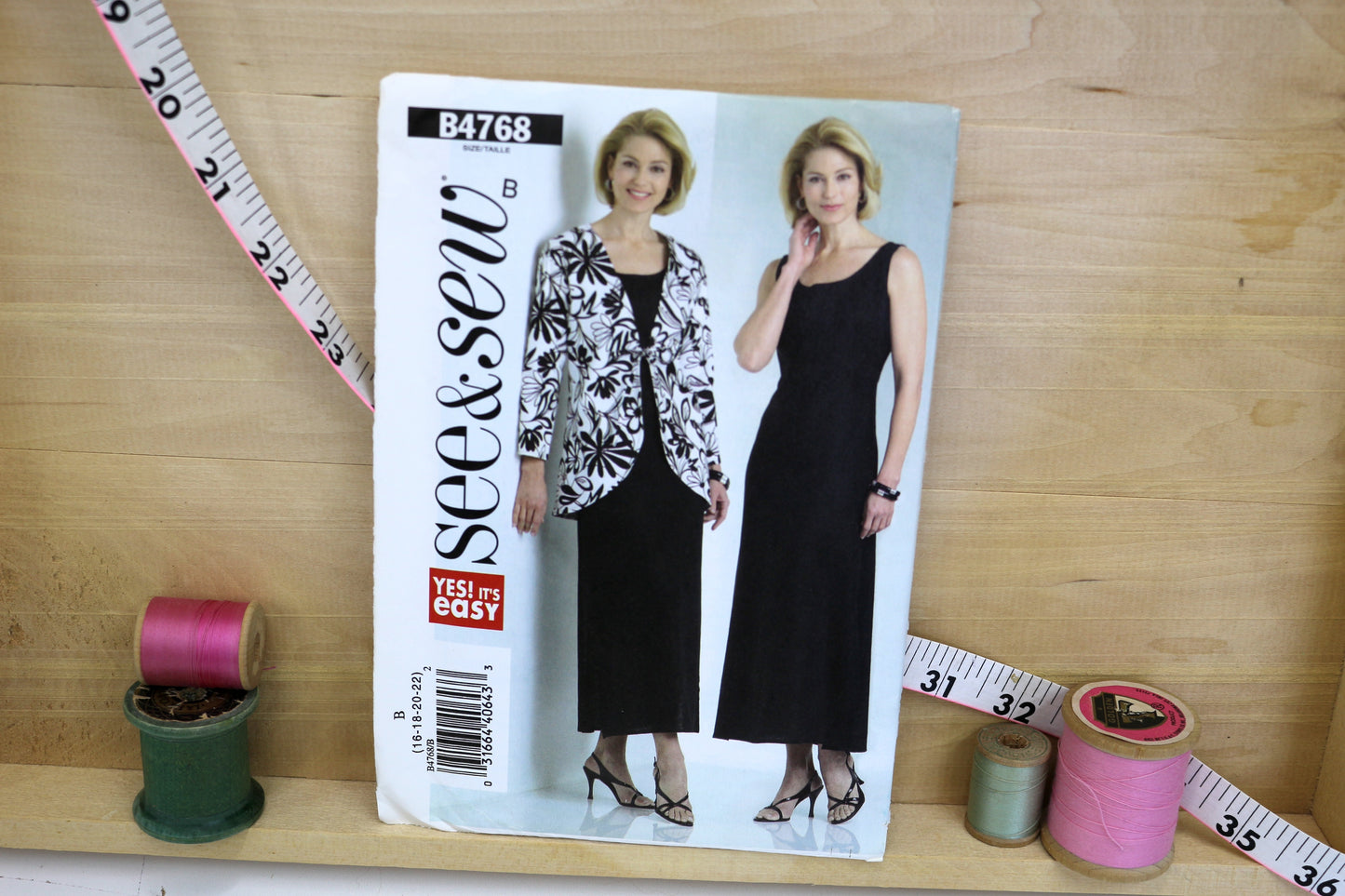 See & Sew Misses Petite Jacket and Dress Sewing Pattern size 16-22