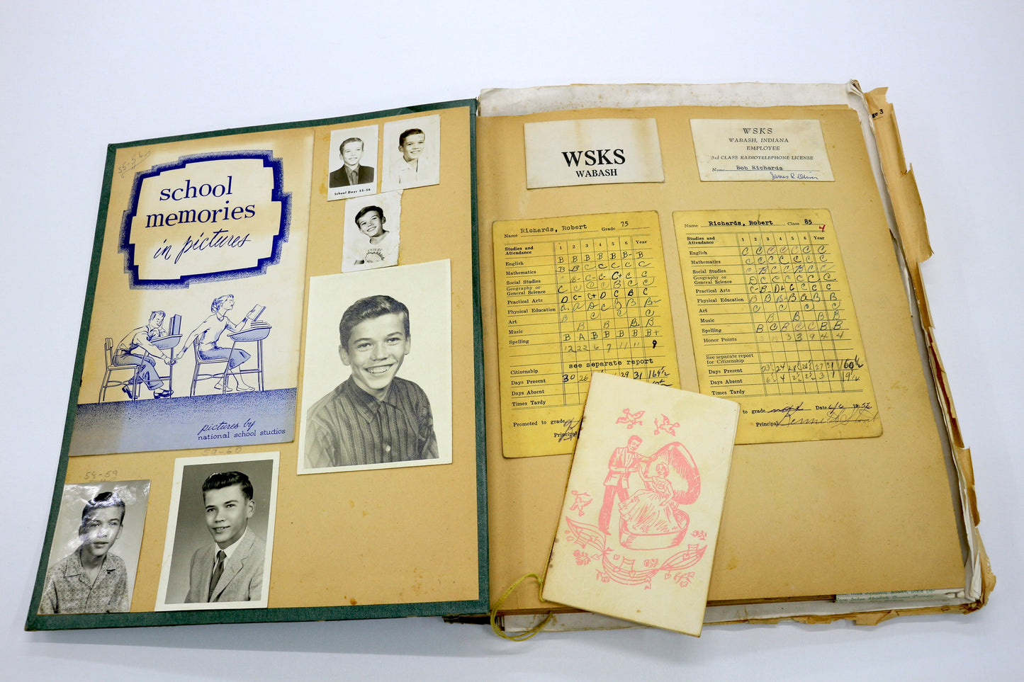 Vintage Scrapbook – 1950s and Up – Personal Memorabilia Collection