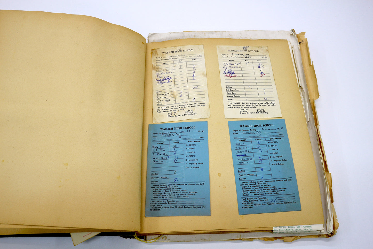 Vintage Scrapbook – 1950s and Up – Personal Memorabilia Collection