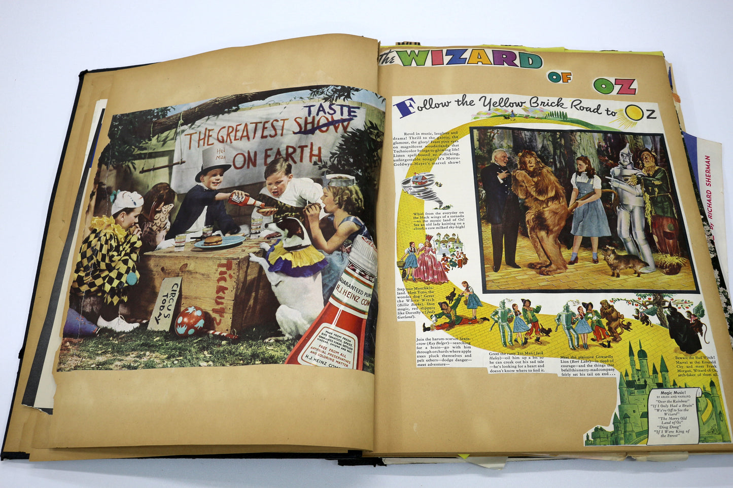 Vintage 1930s–1940s Scrapbook – Norman Rockwell Clippings & More