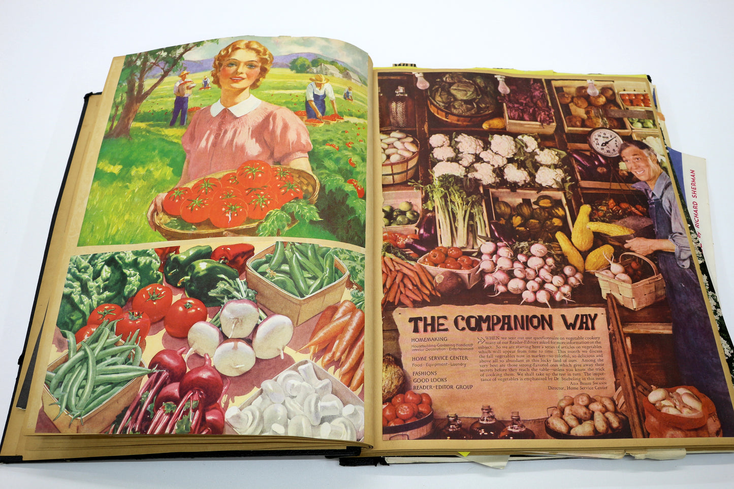 Vintage 1930s–1940s Scrapbook – Norman Rockwell Clippings & More