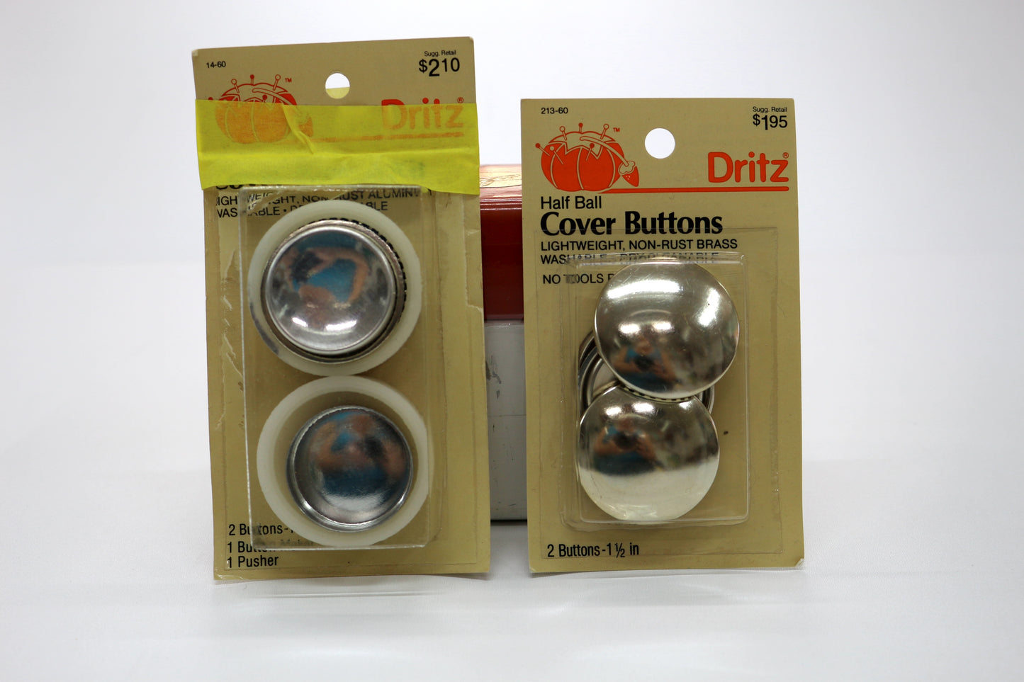Cover Button Kit & Extra Buttons – Mixed Lot