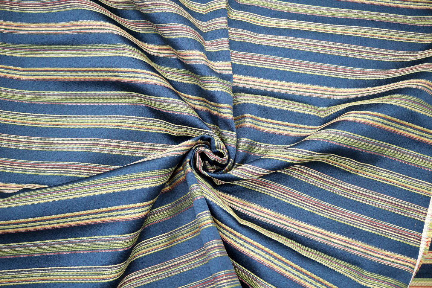 Blue Striped Midweight Fabric – 60" x 2 Yards