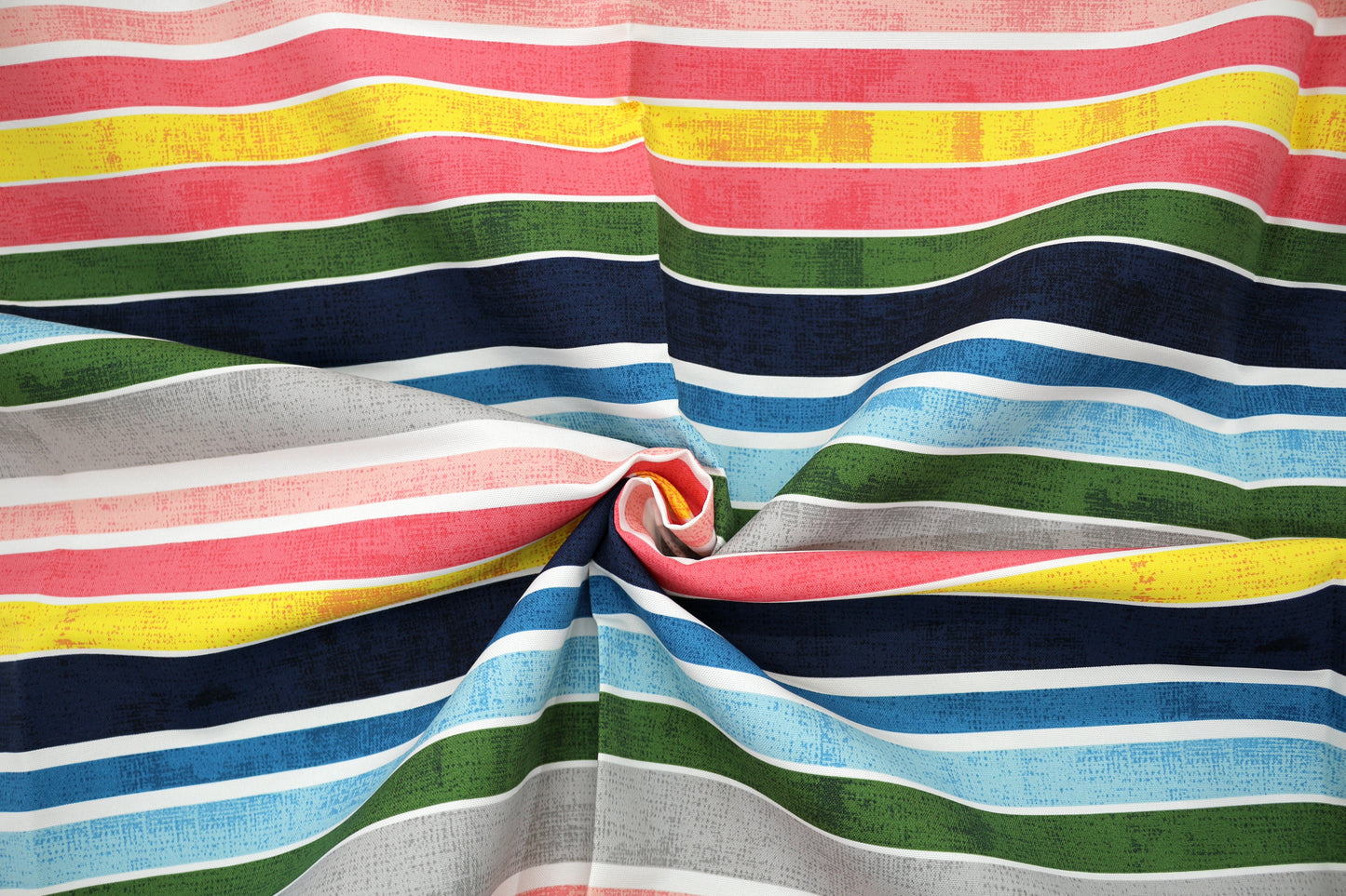Colorful Striped Outdoor Fabric – 54" x 2 Yards