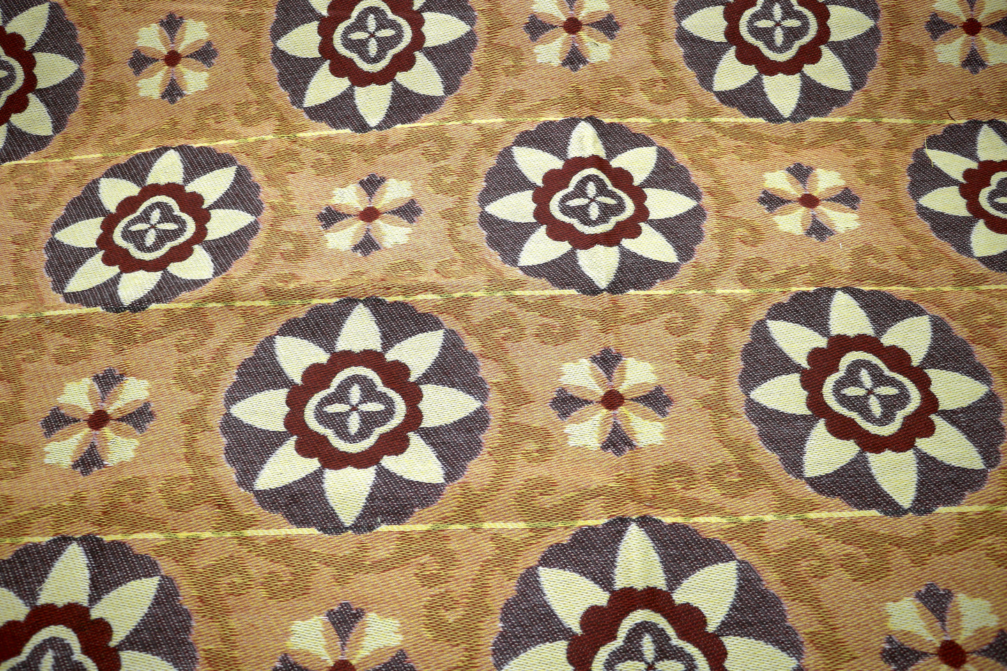 Vintage Woven Upholstery Fabric – 54" x 27"