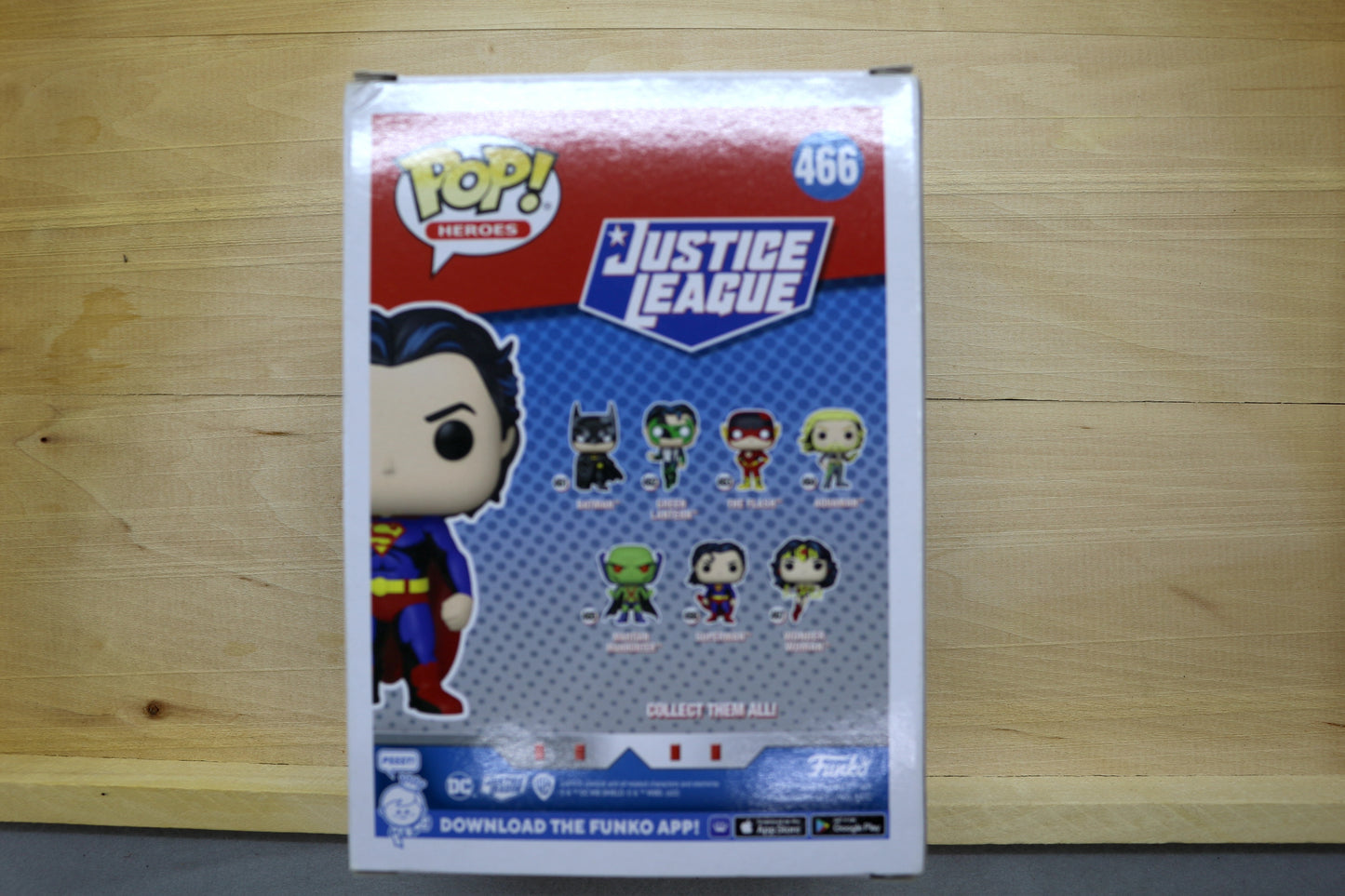 Funko Pop! Heroes – Superman #466 (Justice League, Target Exclusive)