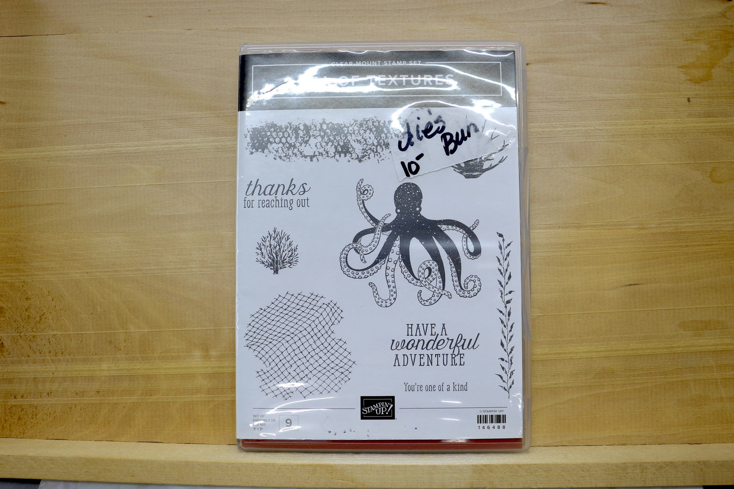 Stampin’ Up! Stamp Sets with Thinlits, Dies, or Embossing - Sea of Textures