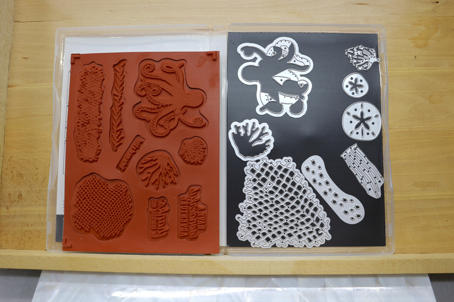 Stampin’ Up! Stamp Sets with Thinlits, Dies, or Embossing - Sea of Textures