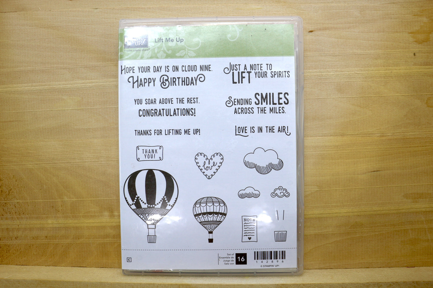 Stampin’ Up! Stamp Sets with Thinlits, Dies, or Embossing - Lift Me UP