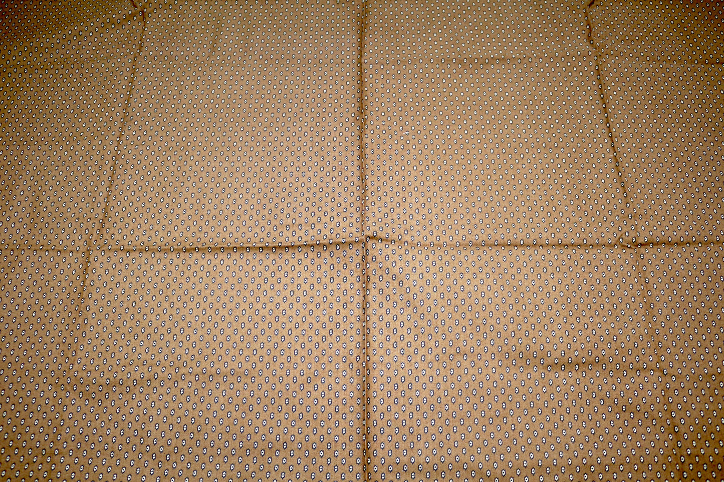 π» Tan Geometric Dot Cotton Fabric β 45" x 1 Yard