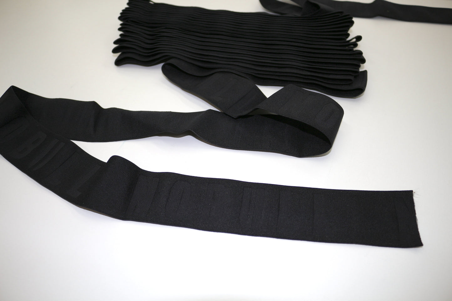 2" Black Soft Elastic – “No Bull” Brand – Sold by the Yard