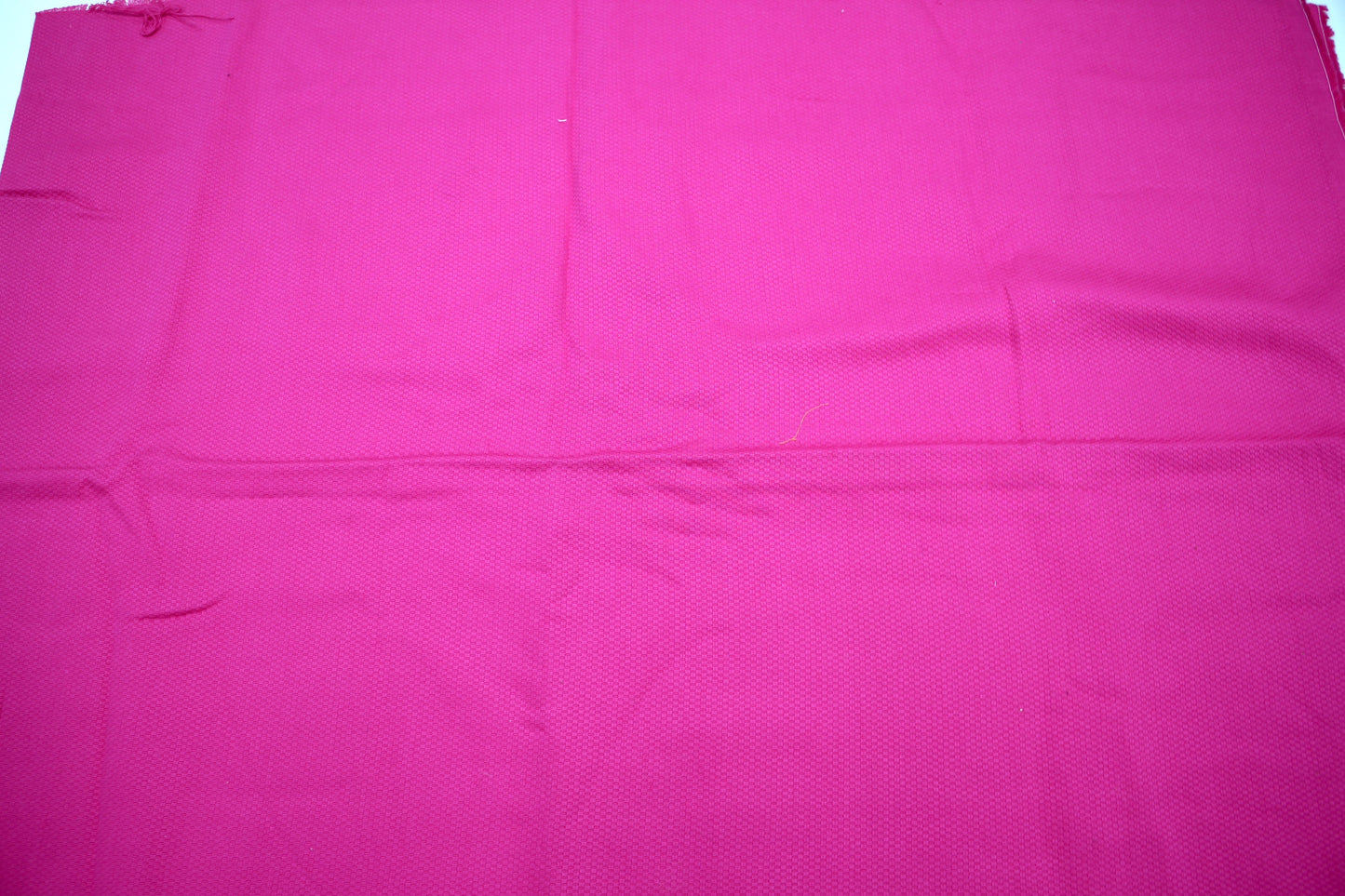 Bright Fuchsia Cotton Fabric (58" x 1.25 Yards) π