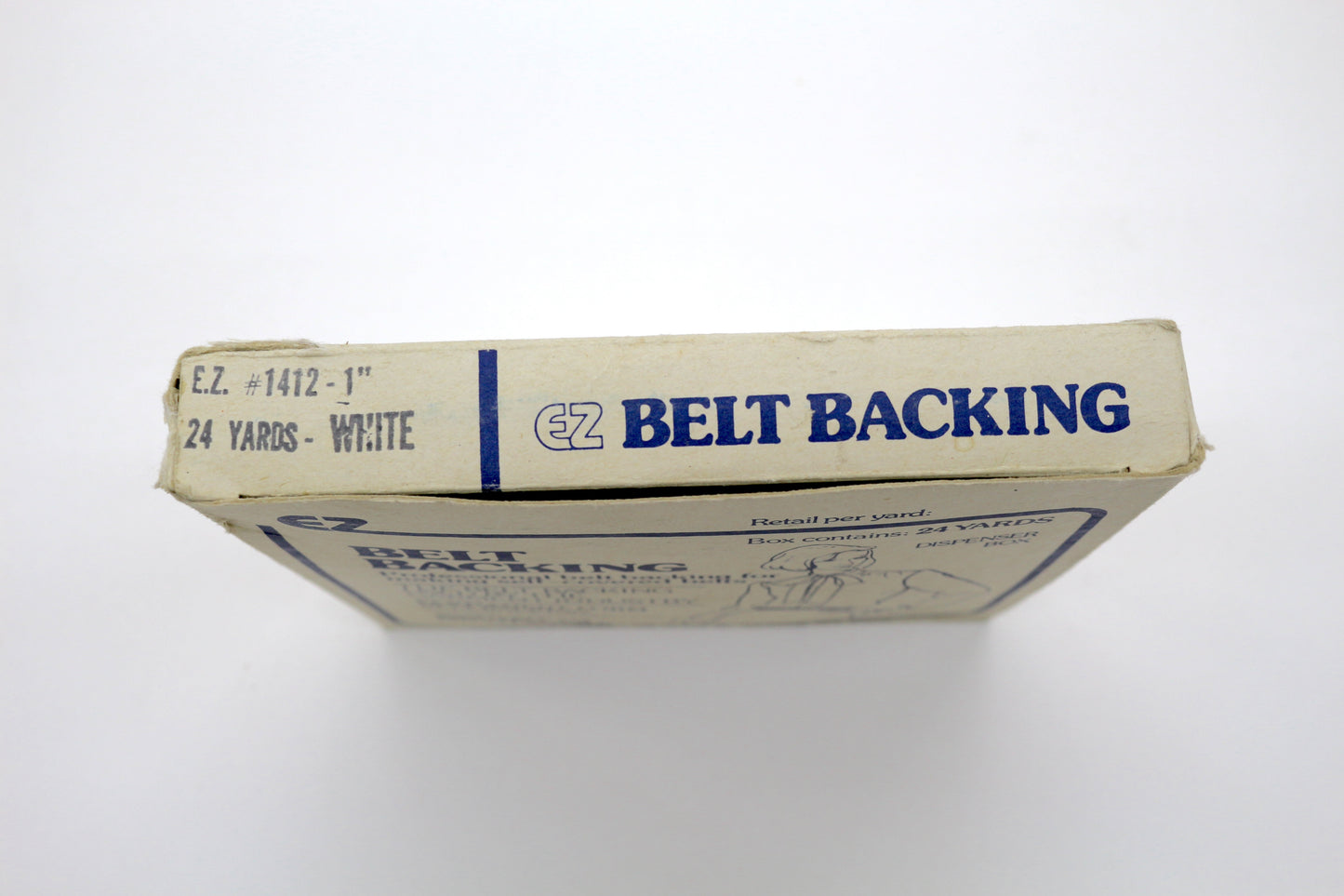 EZ International Belt Backing – 1" Wide (Half Roll Remaining)