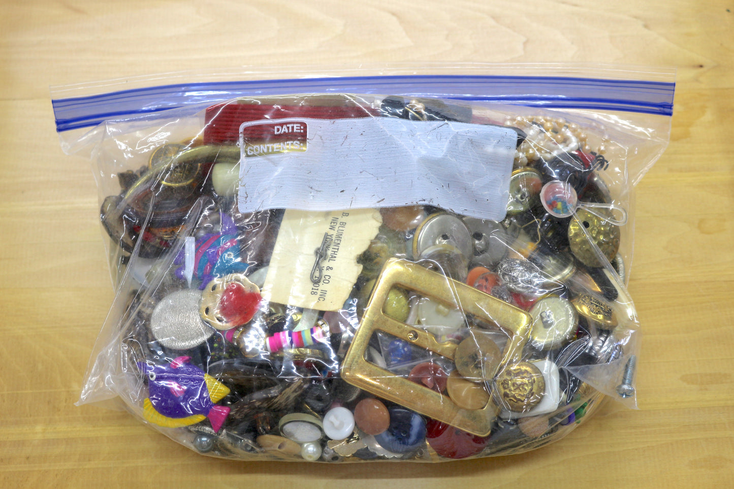 3-Pound Junk Bag – Buttons, Charms, Chains & Curiosities