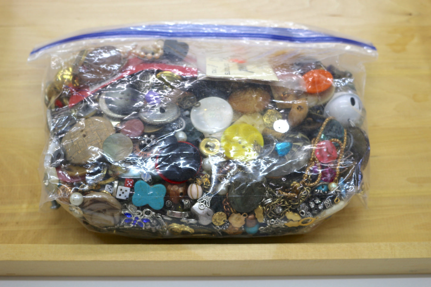 3-Pound Junk Bag – Buttons, Charms, Chains & Curiosities