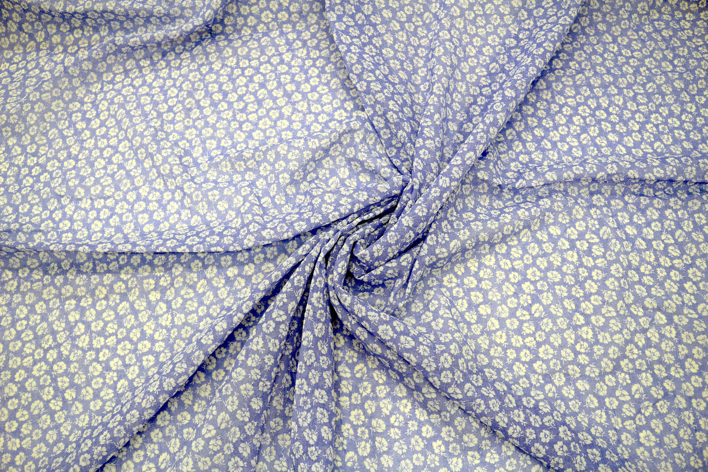 Blue Peony Gauze Fabric – 55" x 3.5 Yards