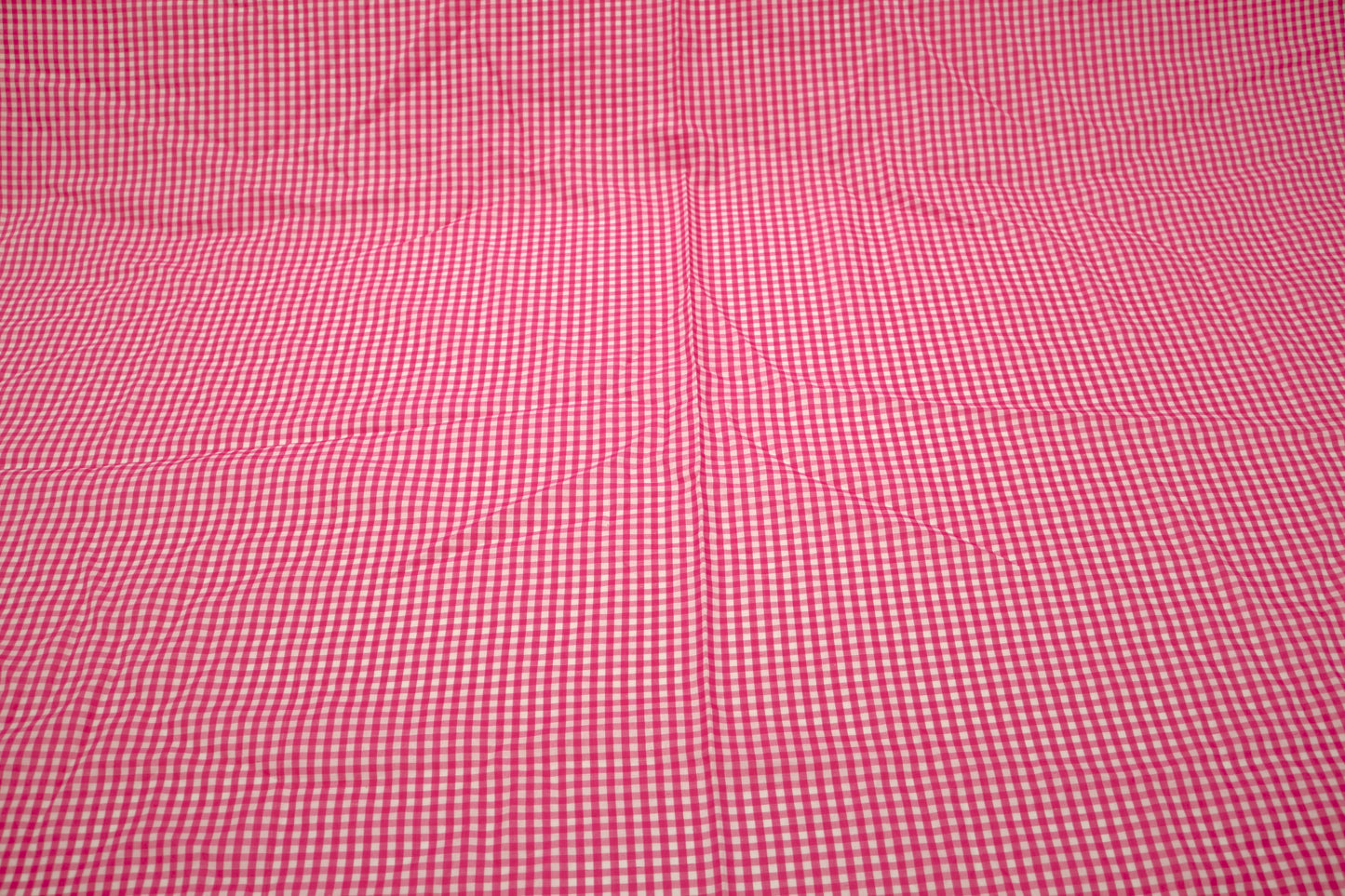 π Pink Gingham Rayon Blend β 46" x 3 Yards