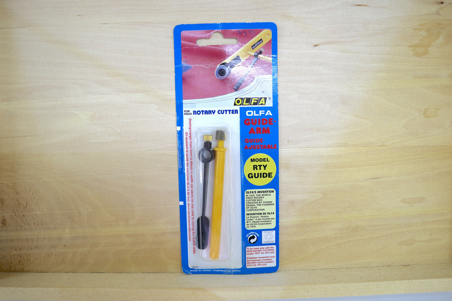 ✂️ Olfa Rotary Cutter Guide Arm – Model RTY Guide