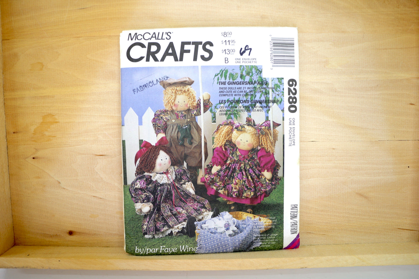 McCalls 6280 The Gingersnap Kids