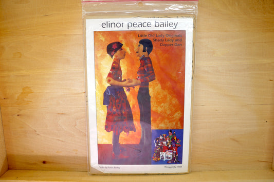 🪡 Vintage Doll Clothes Sewing Pattern Elinor Peace Bailey Shady Lady & Dapper Dan