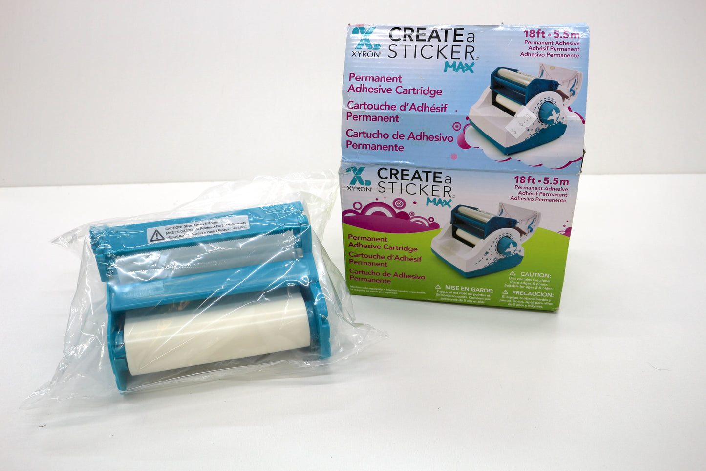 Xyron Create-a-Sticker MAX – Permanent Adhesive Cartridge (New in Box)