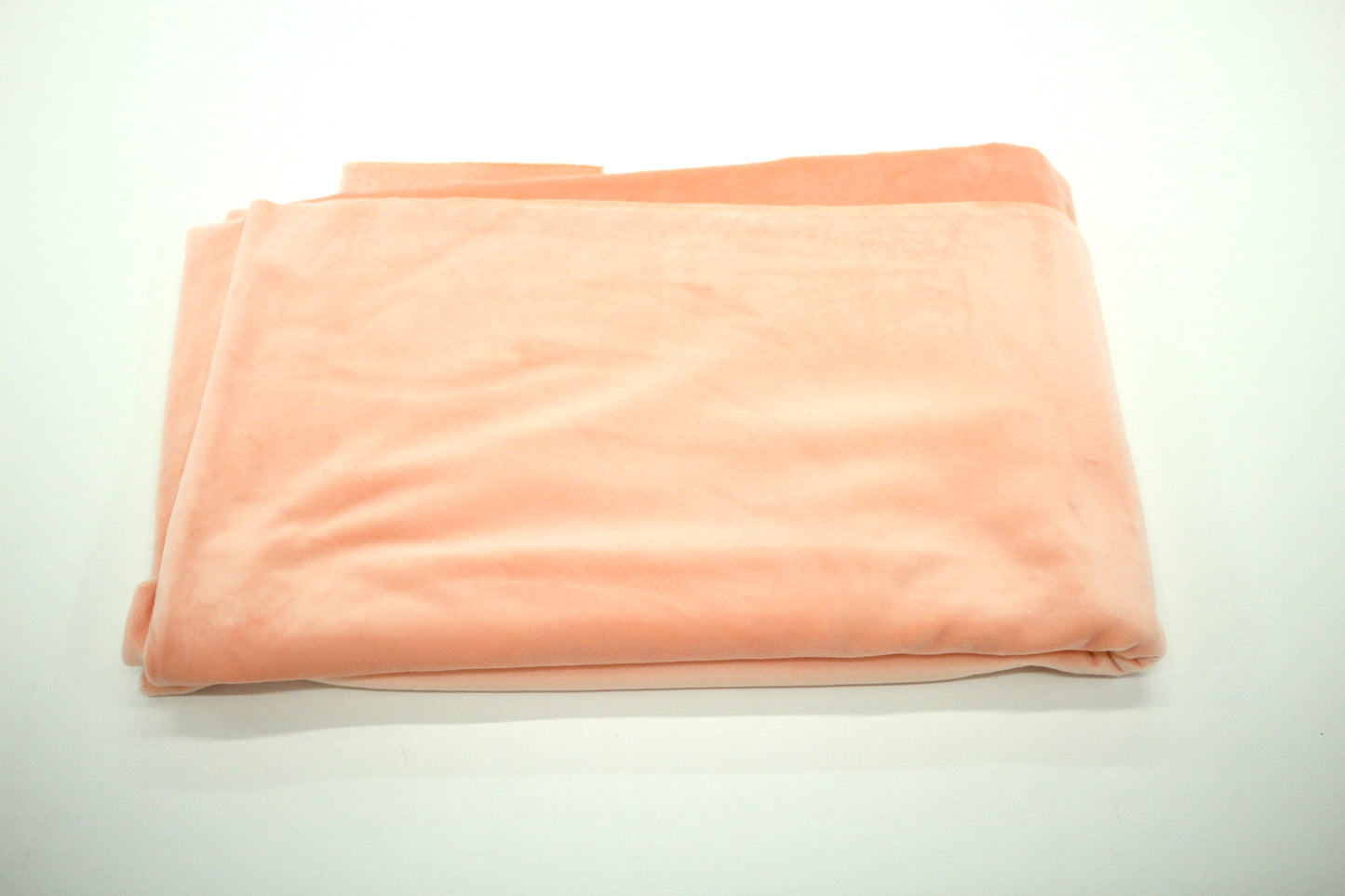 Ultra Soft Low Pile Peach Minky Remnant
