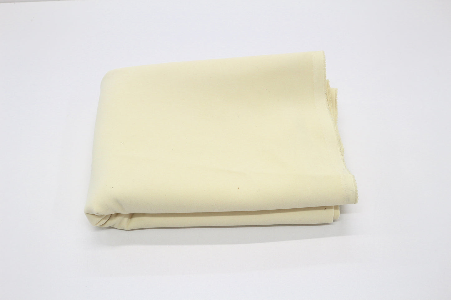 Cream Cotton Blend Fabric – 44" x 3 Yards | Heavyweight 2-Way Stretch