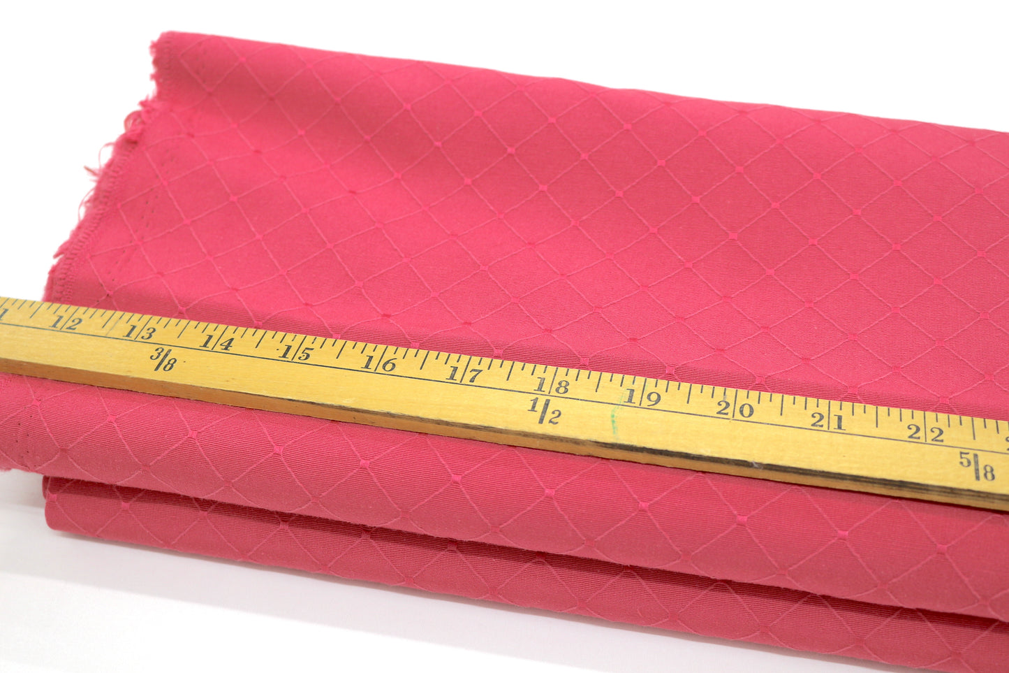 Textured Pink Cotton Blend – Heavy Woven 60" x 3 Yards