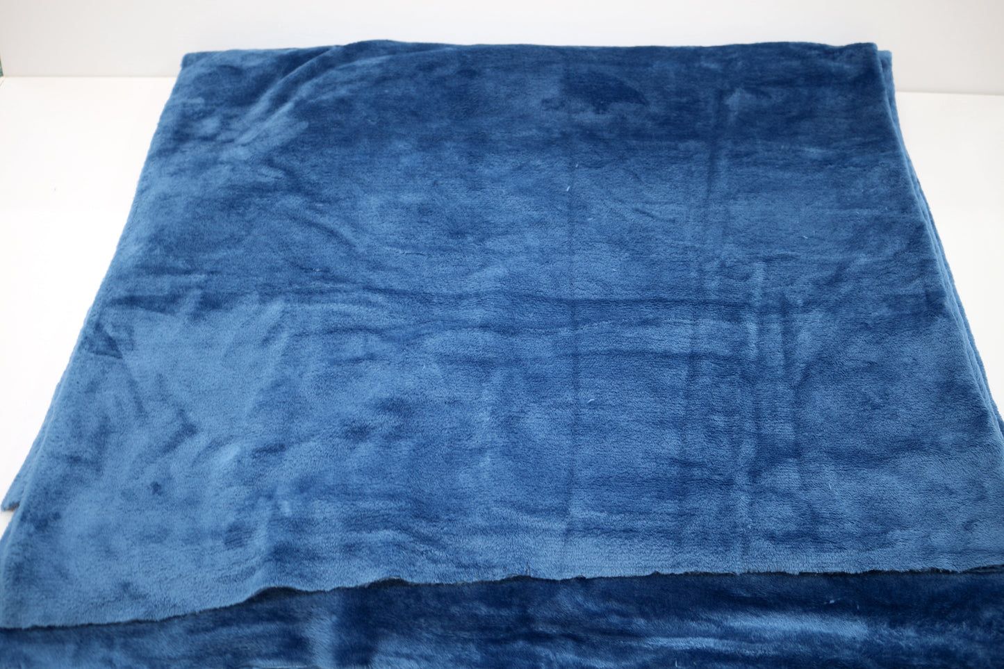 Ultra-Soft Snuggly Blue Fabric โ 60" x 3 Yards