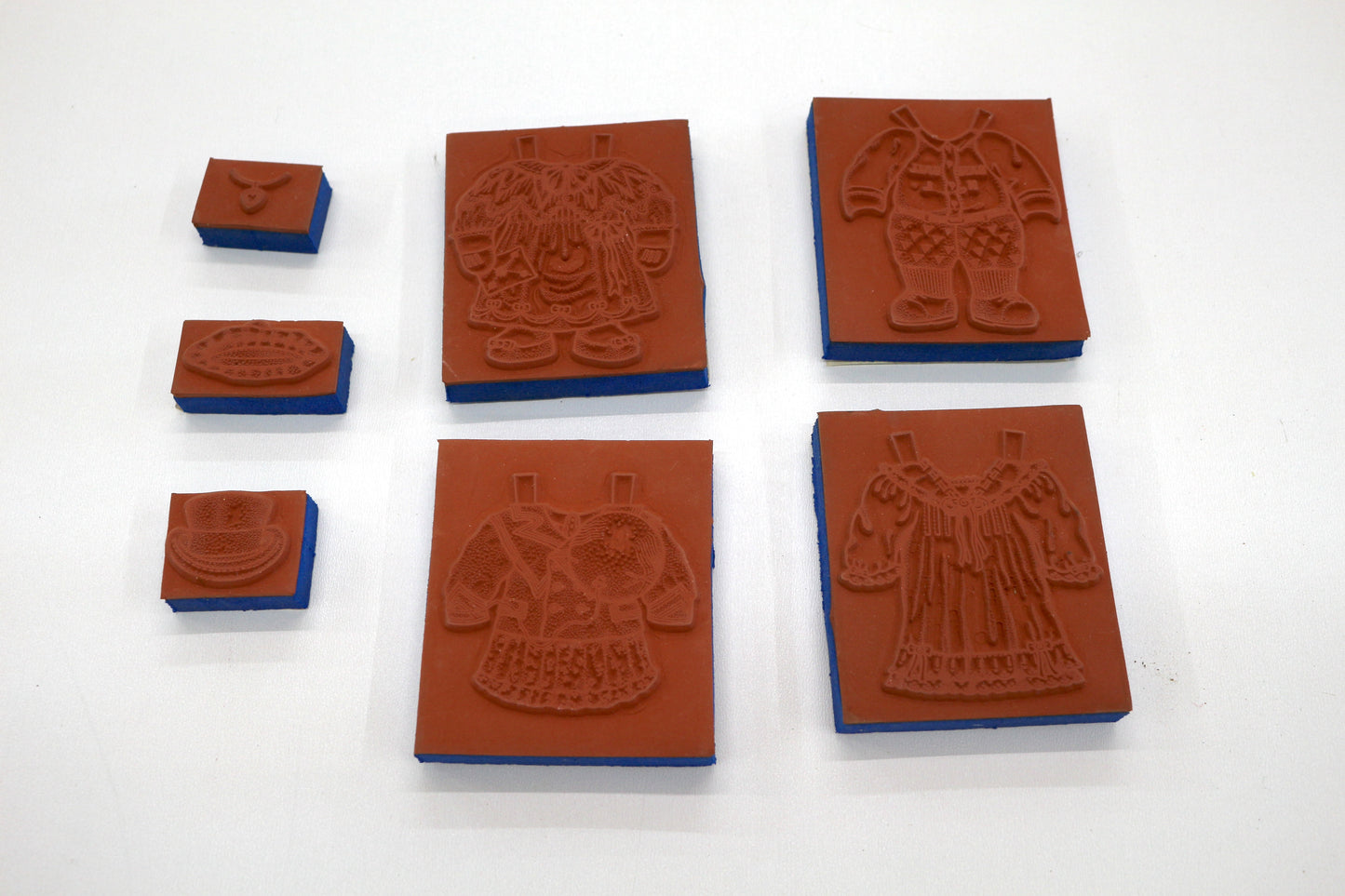 Paper Doll Clothing Stamp Set – Full Bundle as Shown