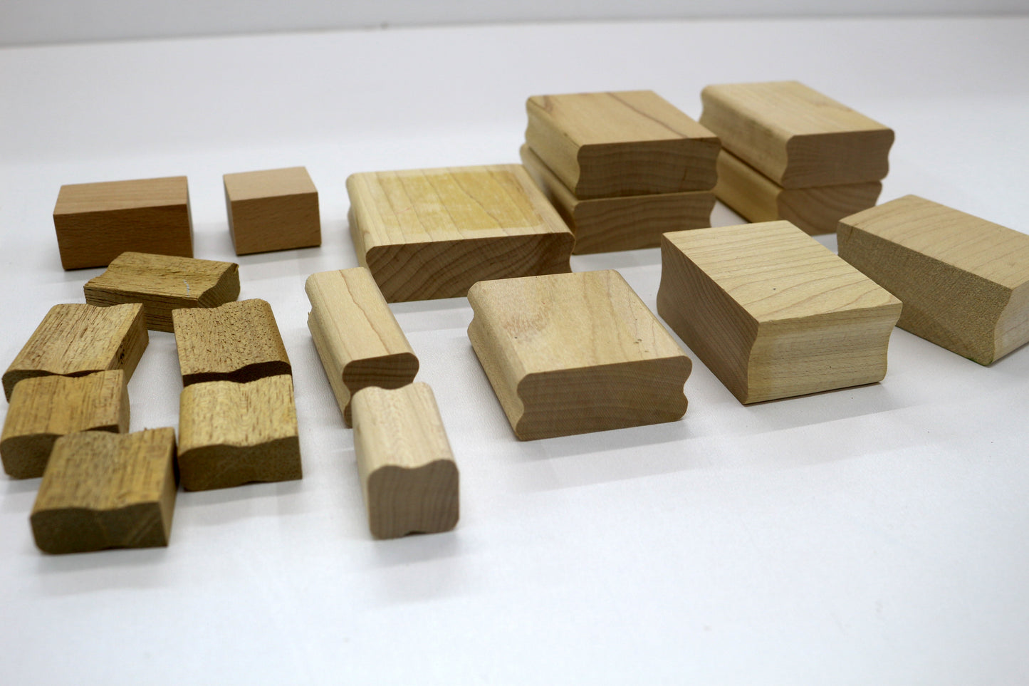 Wood Stamp Mount Bundle — Assorted Sizes