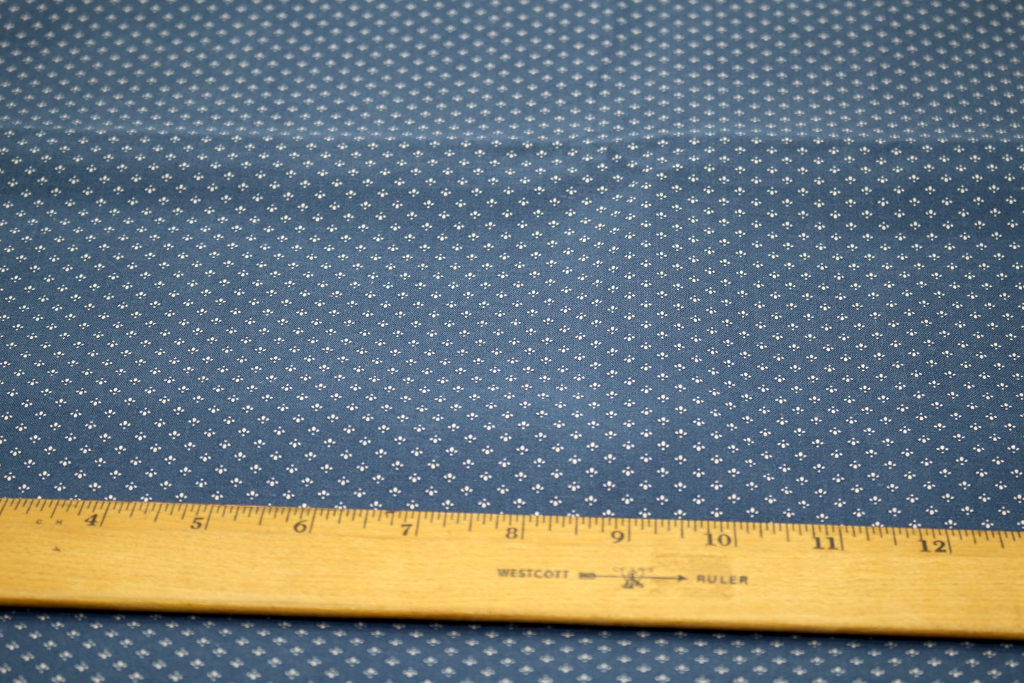 Blue Remnant Cotton Fabric - Sewing & Creative Projects