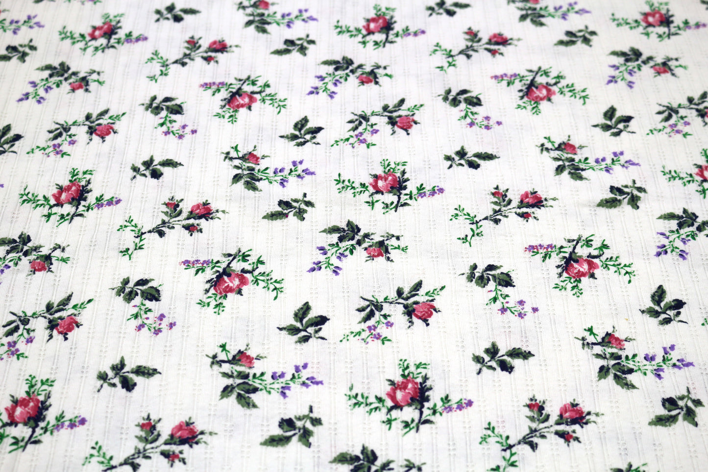 Knit Rose Cotton Fabric 60 x 1 yd - Sewing & Creative Projects