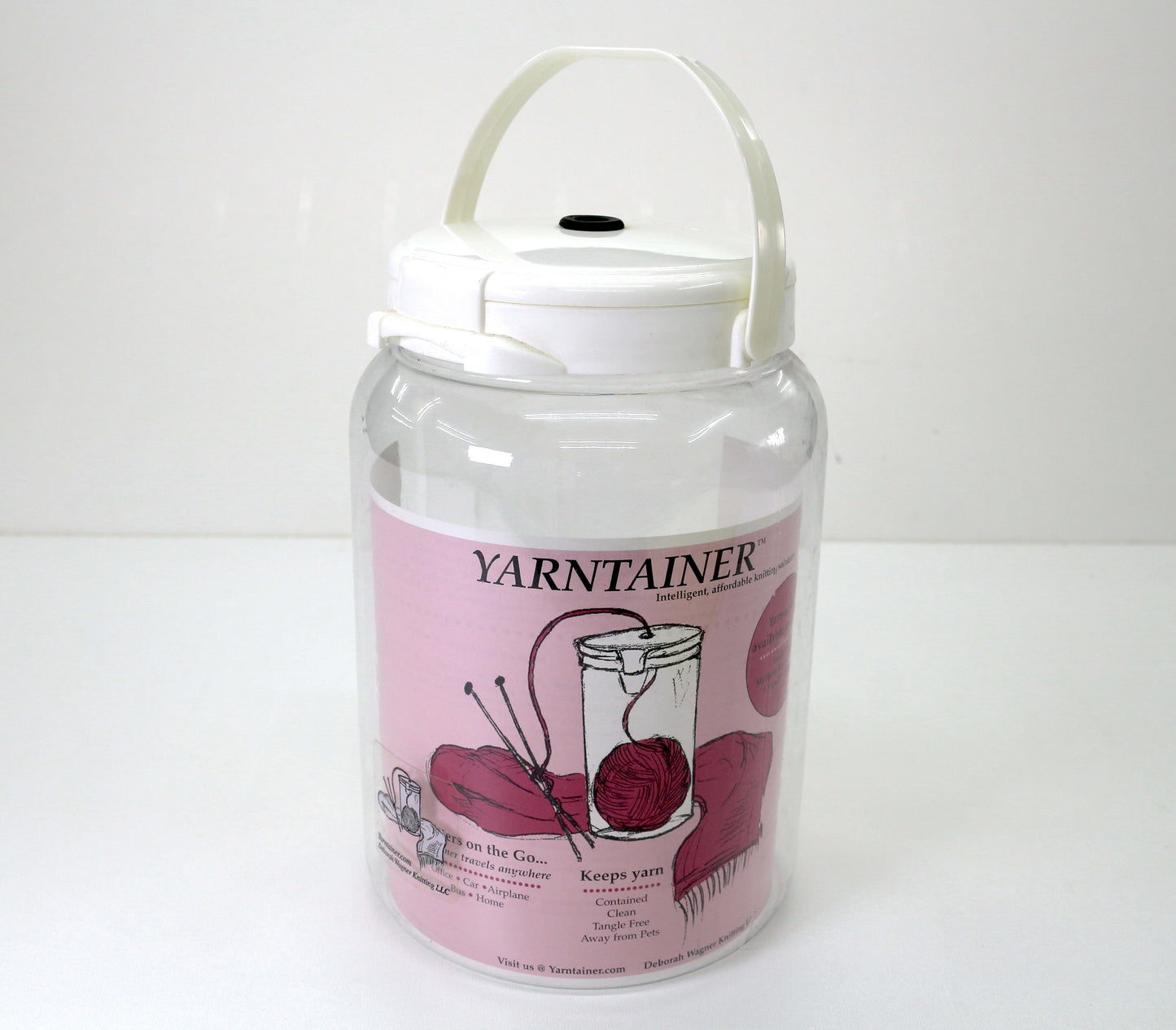 Yarntainer Yarn Holder – Portable Yarn Storage & Dispenser